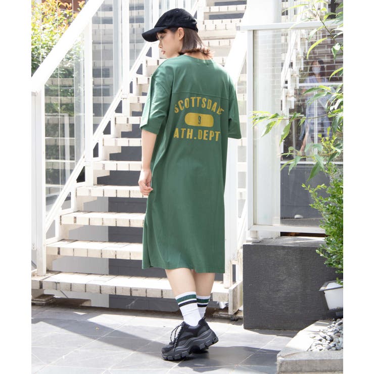 ピグメントプリントteeワンピース 品番 Wg Wego Women ウィゴー のレディースファッション通販 Shoplist ショップリスト