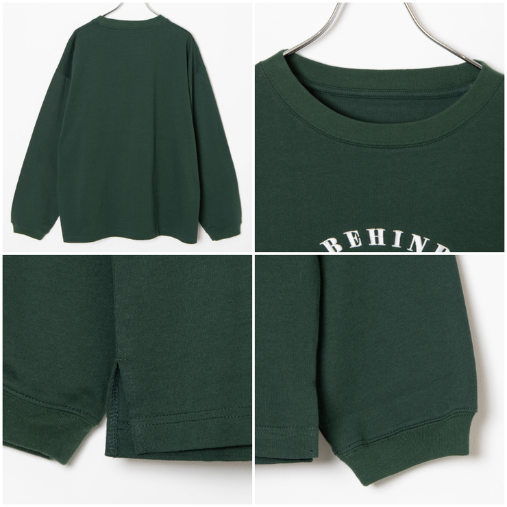 ヘビーウエイト チームロゴ刺繍BIGロンT[品番：WG010082371]｜WEGO