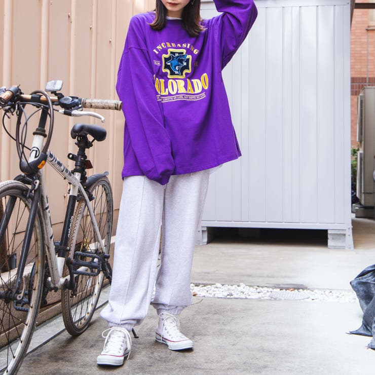 ヘビーウエイト  チームロゴ刺繍BIGロンT[品番：WG010082371]｜WEGO【WOMEN】（ウィゴー）のレディースファッション通販｜SHOPLIST（ショップリスト）