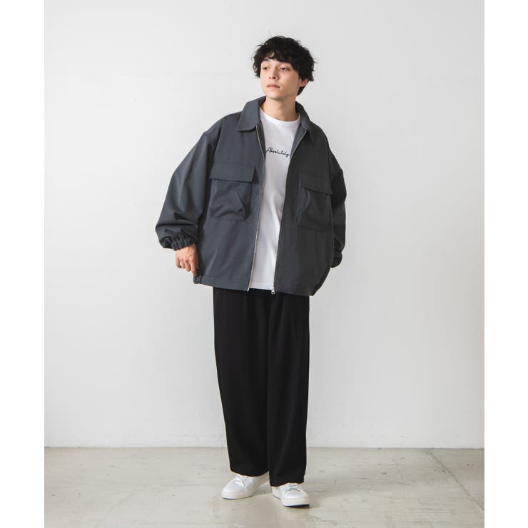 フラップポケットZIPブルゾン[品番：WG010082457]｜WEGO【MEN