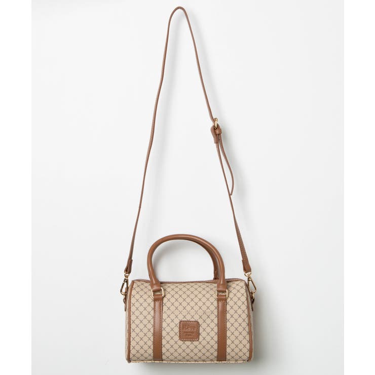 モノグラムボストンショルダーバッグ[品番：WG010081691]｜WEGO【WOMEN