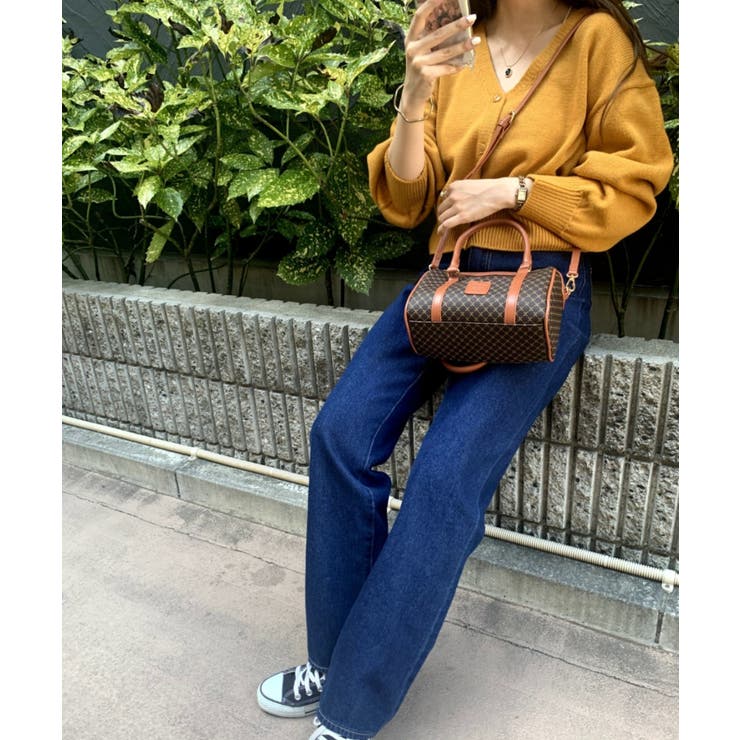 モノグラムボストンショルダーバッグ[品番：WG010081691]｜WEGO【WOMEN