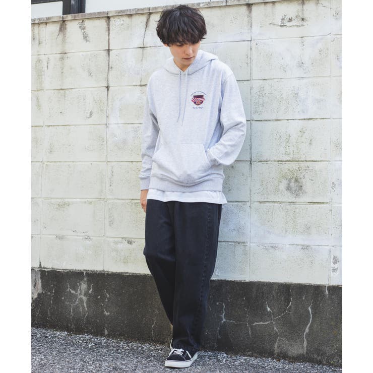 グラフィックプルパーカー 韓国 韓国ファッション ストリート系 | WEGO【MEN】 | 詳細画像4 