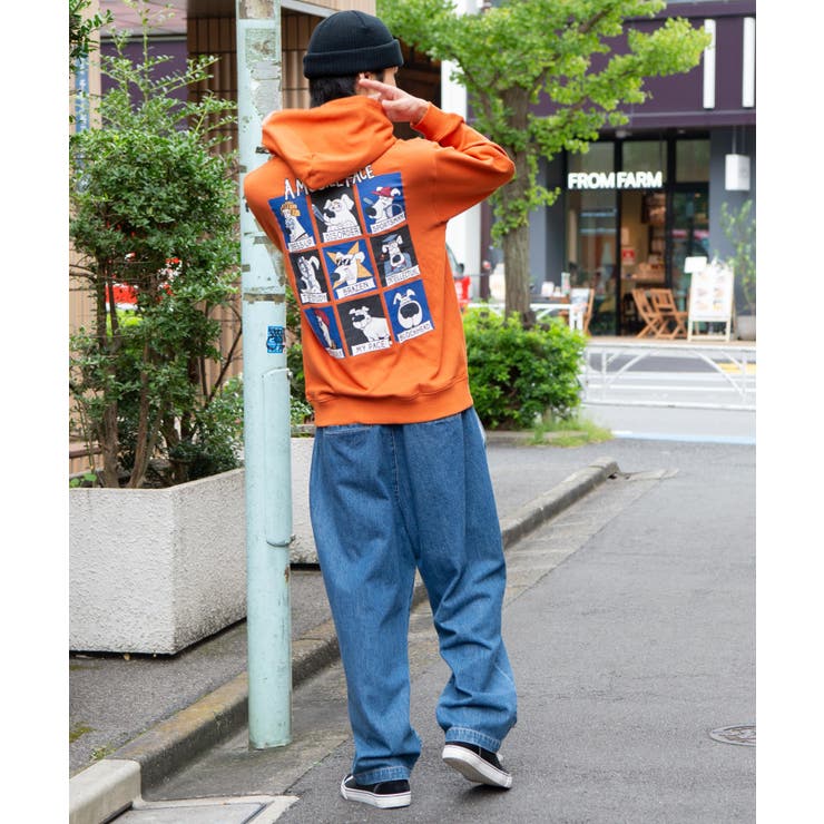 グラフィックプルパーカー 韓国 韓国ファッション ストリート系 | WEGO【MEN】 | 詳細画像34 