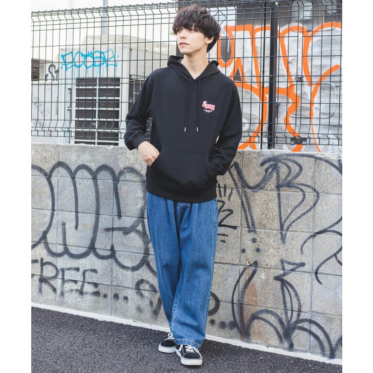 グラフィックプルパーカー 韓国 韓国ファッション ストリート系 | WEGO【MEN】 | 詳細画像36 