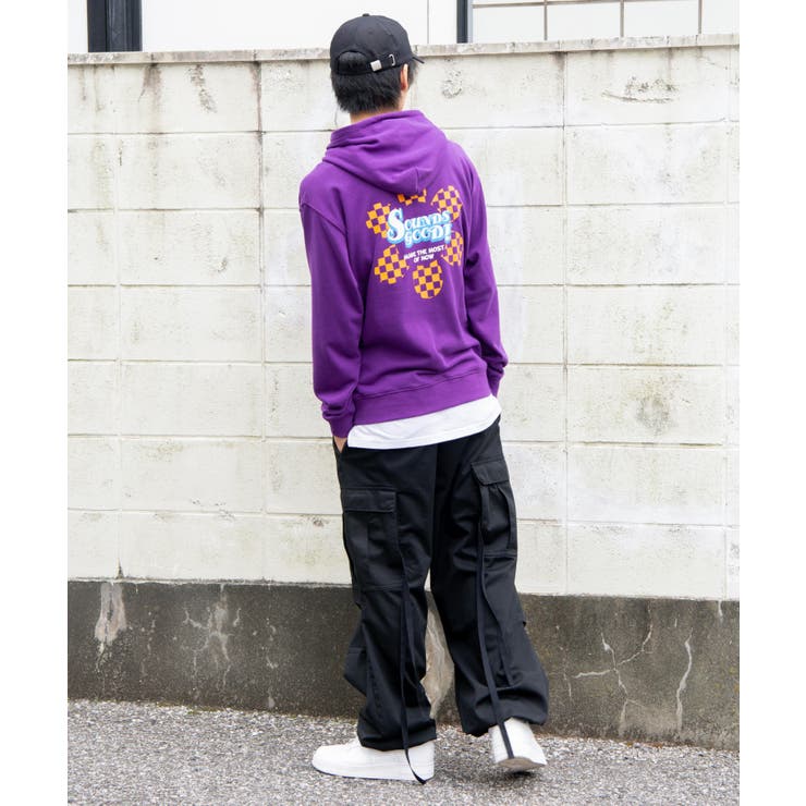 グラフィックプルパーカー 韓国 韓国ファッション ストリート系 | WEGO【MEN】 | 詳細画像38 