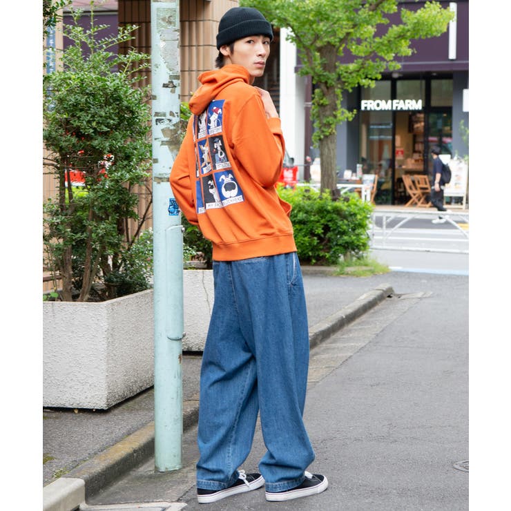 グラフィックプルパーカー 韓国 韓国ファッション ストリート系 | WEGO【MEN】 | 詳細画像7 