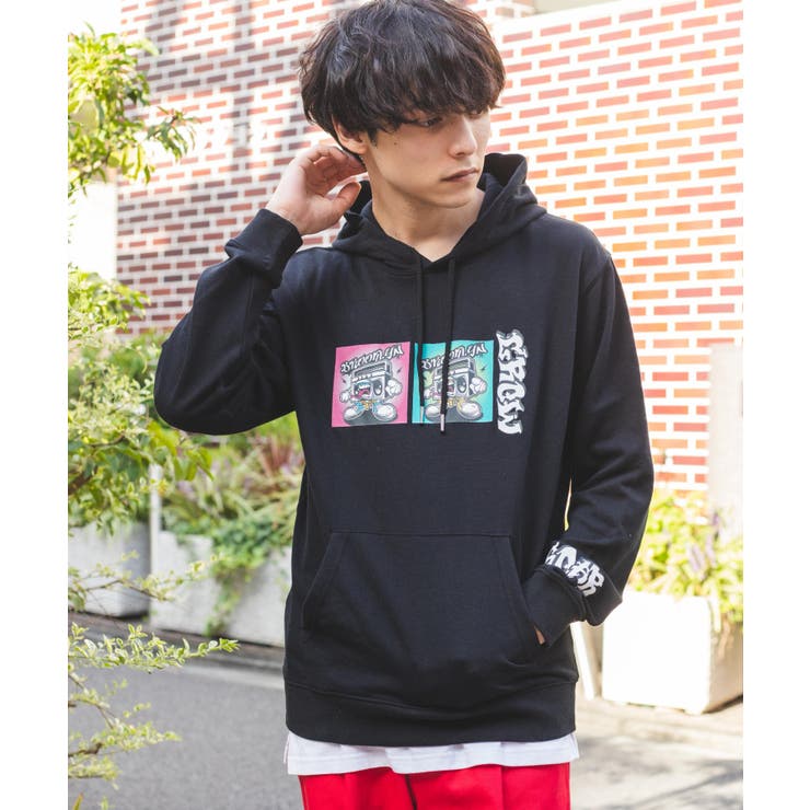 グラフィックプルパーカー 韓国 韓国ファッション  ストリート系[品番：WG010082722]｜WEGO【MEN】（ウィゴー）のメンズファッション通販｜SHOPLIST（ショップリスト）