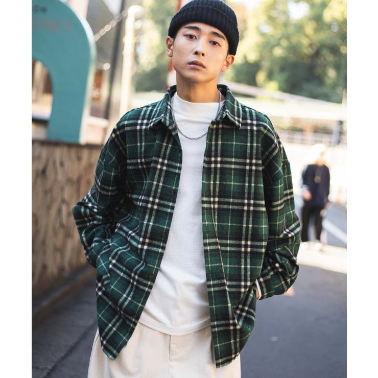 チェックcpoルーズシャツ 品番 Wg Wego Men ウィゴー のメンズファッション通販 Shoplist ショップリスト