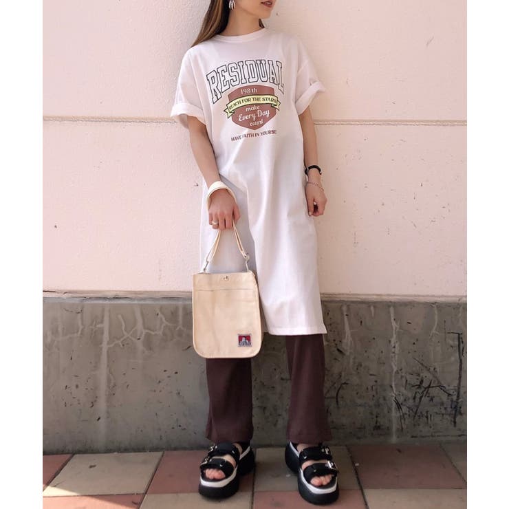 プリントスリットロングワンピース [品番：WG010079140]｜WEGO【WOMEN