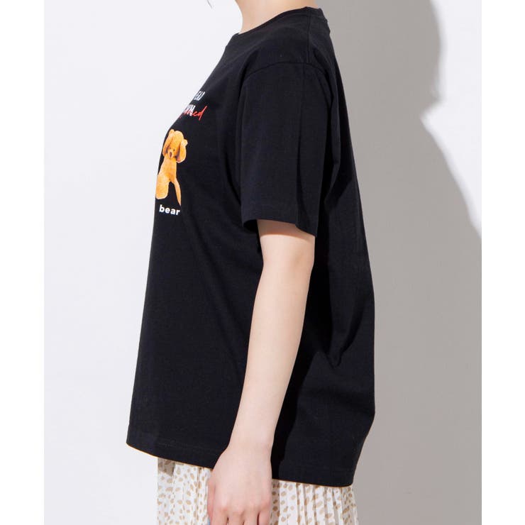 クマプリントTシャツ [品番：WG010079218]｜WEGO【WOMEN】（ウィゴー