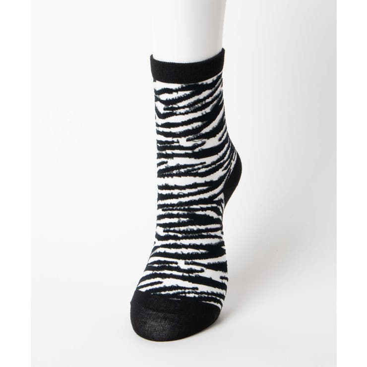 ゼブラ柄シースルーソックス 品番 Wg Wego Women ウィゴー のレディースファッション通販 Shoplist ショップリスト
