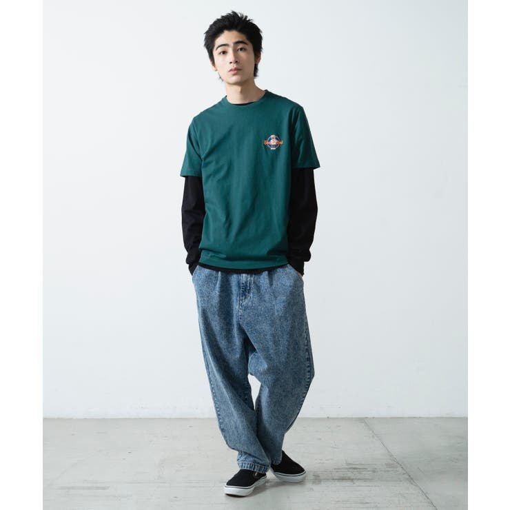 サークルベア刺繍Tシャツ[品番：WG010079149]｜WEGO【MEN】（ウィゴー）のメンズファッション通販｜SHOPLIST（ショップリスト）