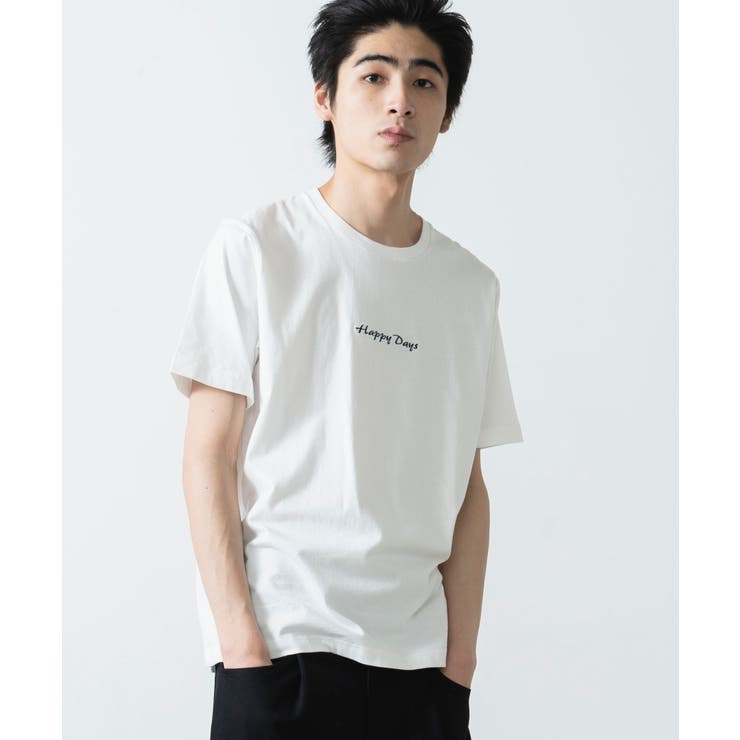 シンプルロゴ刺繍tシャツ 品番 Wg Wego Men ウィゴー のメンズファッション通販 Shoplist ショップリスト