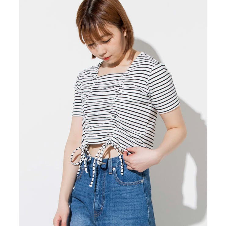 ダブルシャーリングTシャツ[品番：WG010079165]｜WEGO【WOMEN