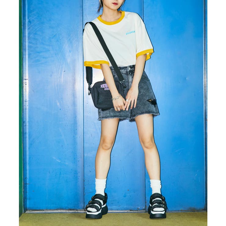 グラフィックリンガーt 品番 Wg Wego Women ウィゴー のレディースファッション 通販 Shoplist ショップリスト