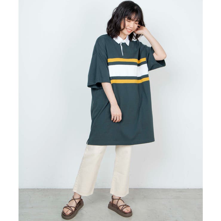 ラガーシャツワンピース[品番：WG010079712]｜WEGO【WOMEN