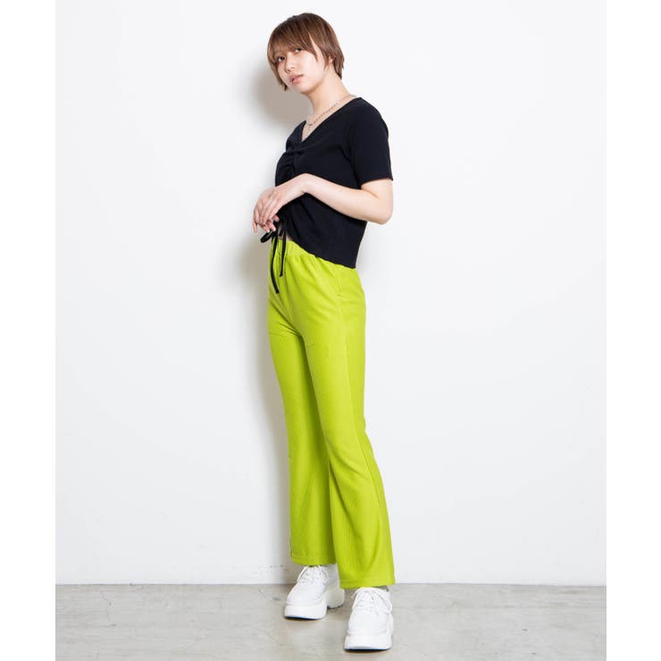 バックレースアップフレアパンツ | WEGO【WOMEN】 | 詳細画像4