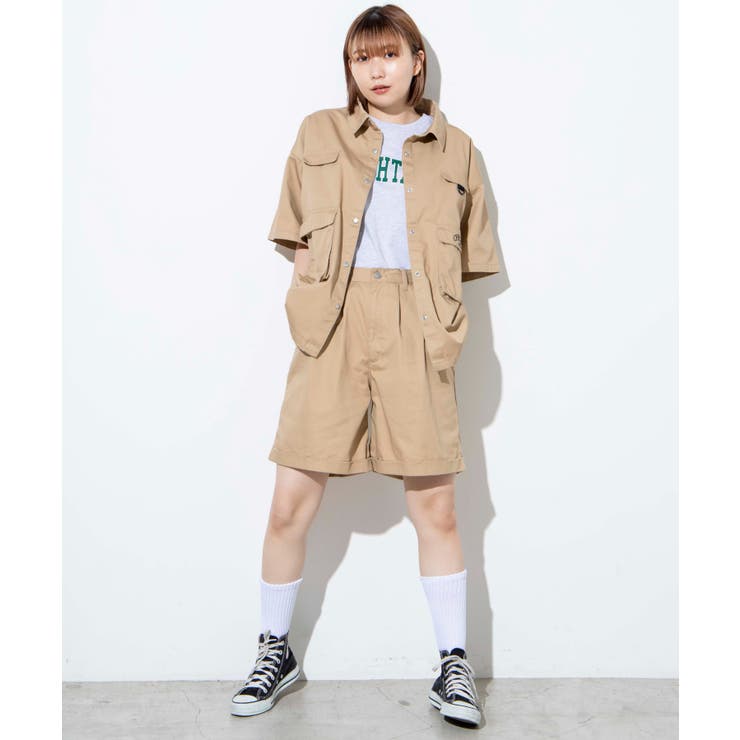 タックボタンチノショーツ[品番：WG010079827]｜WEGO【WOMEN