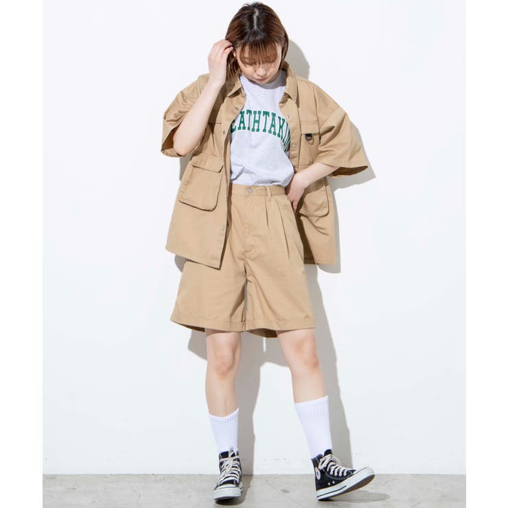 タックボタンチノショーツ[品番：WG010079827]｜WEGO【WOMEN