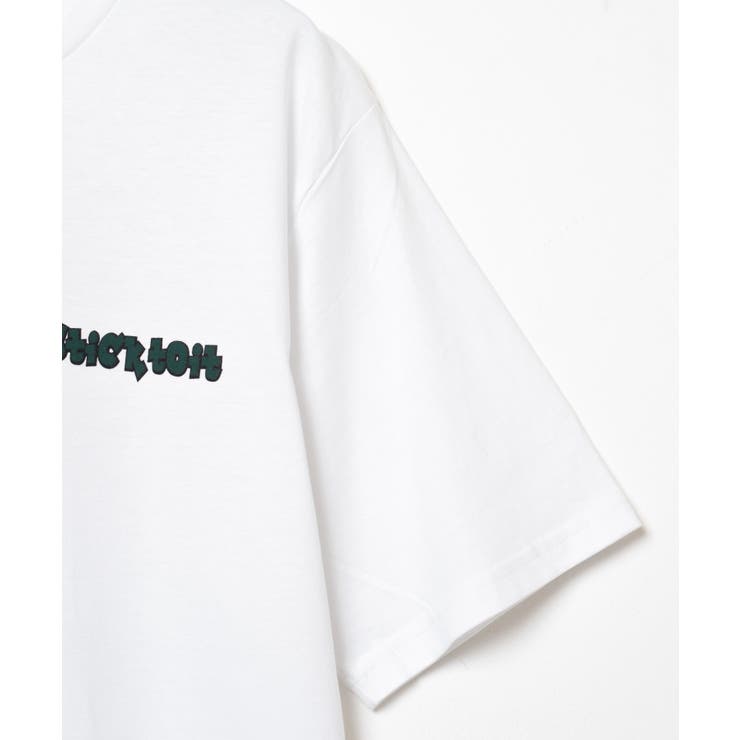 We11done: ホワイト Rhinestoned We11done Logo Tシャツ