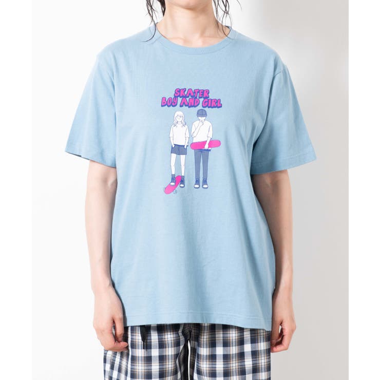 boyandgirlプリントTシャツ2[品番：WG010080842]｜WEGO【WOMEN ...