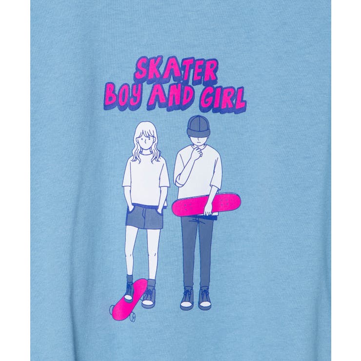 boyandgirlプリントTシャツ2[品番：WG010080842]｜WEGO【WOMEN ...