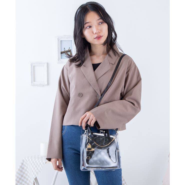 マルチハンドルガマ口クリアショルダー[品番：WG010080107]｜WEGO【WOMEN】（ウィゴー）のレディースファッション通販｜SHOPLIST（ショップリスト）