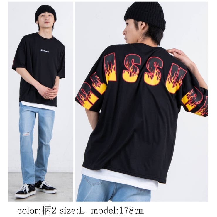 ストレートラインBIGTシャツ | WEGO【MEN】 | 詳細画像14 