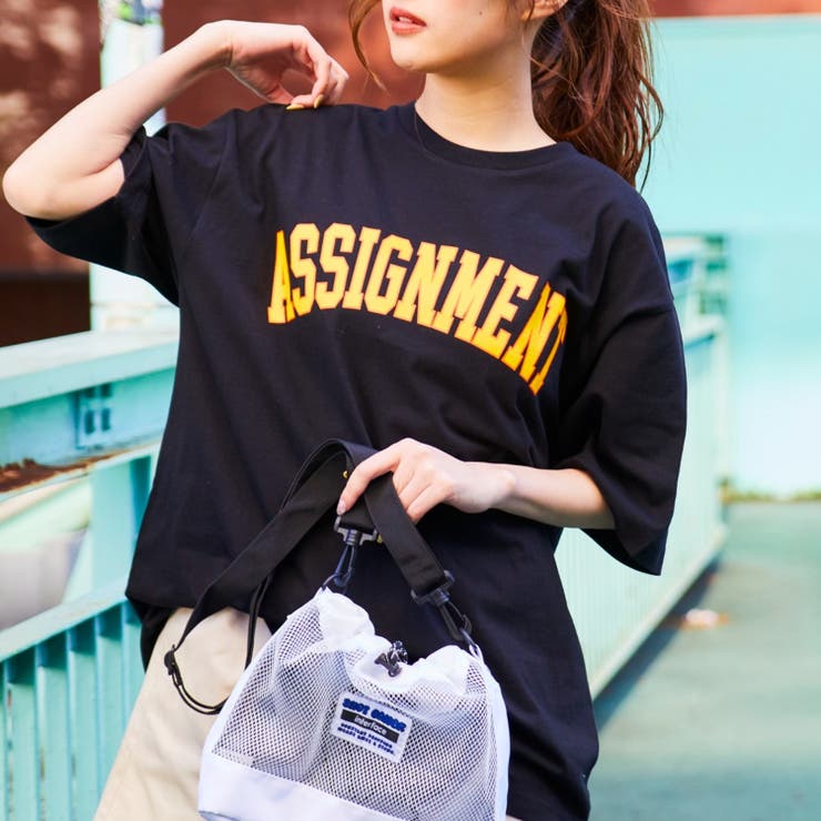 Web限定 ドロップショルダーグラフィックtシャツ 品番 Wg Wego Women ウィゴー のレディースファッション通販 Shoplist ショップリスト