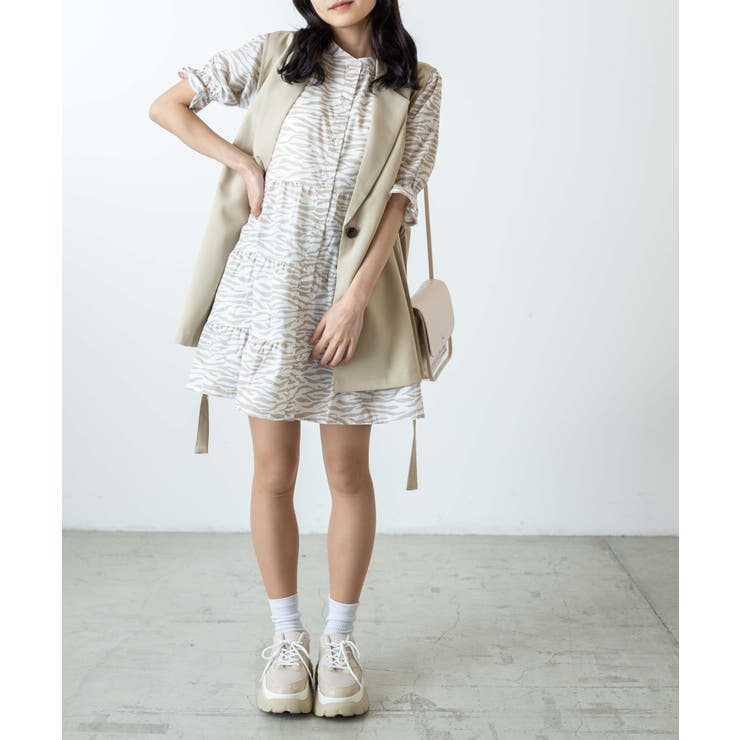 2WAYティアードミニワンピース[品番：WG010080529]｜WEGO【WOMEN