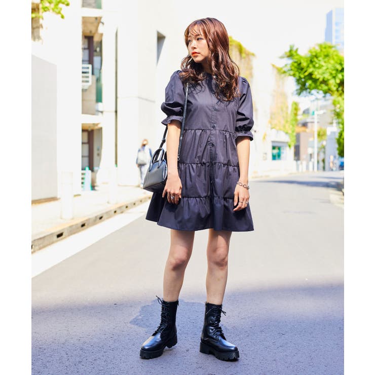 2WAYティアードミニワンピース[品番：WG010080529]｜WEGO【WOMEN
