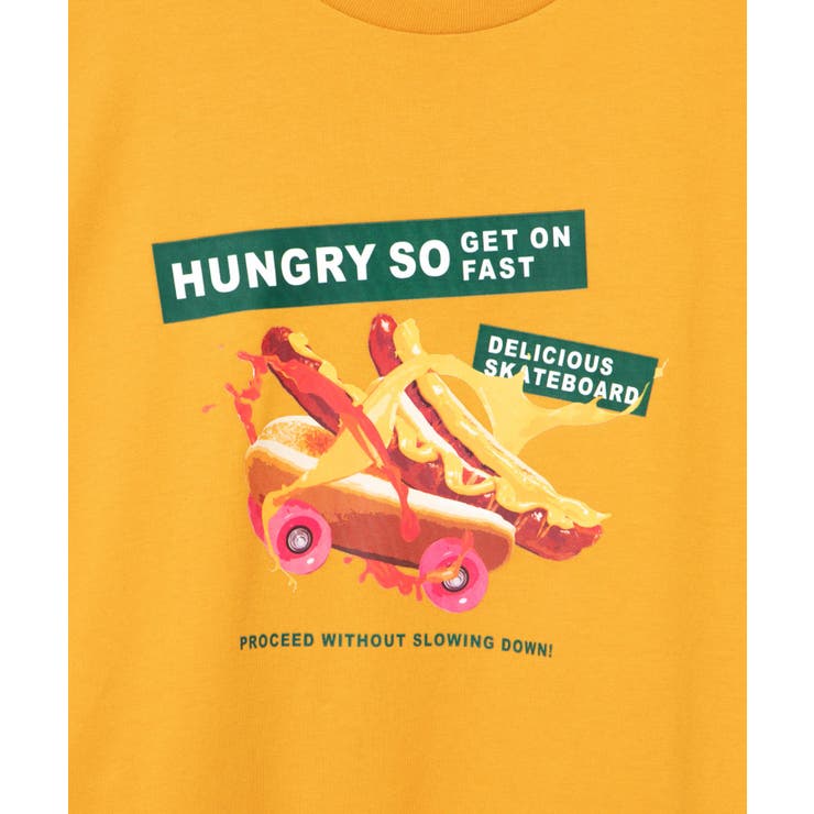 HOTDOGスケボーTシャツ