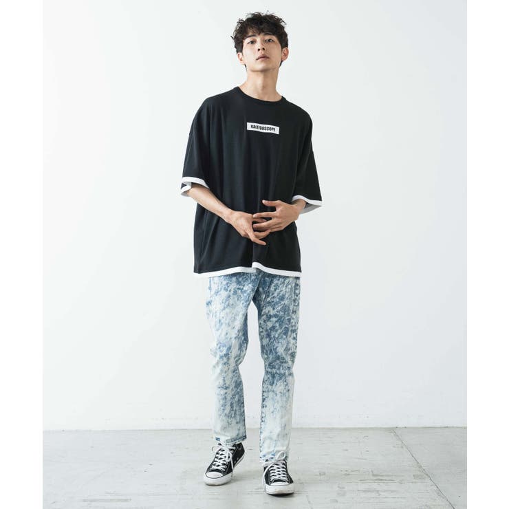 ブリーチデニムスキニーパンツ | WEGO【MEN】 | 詳細画像1 