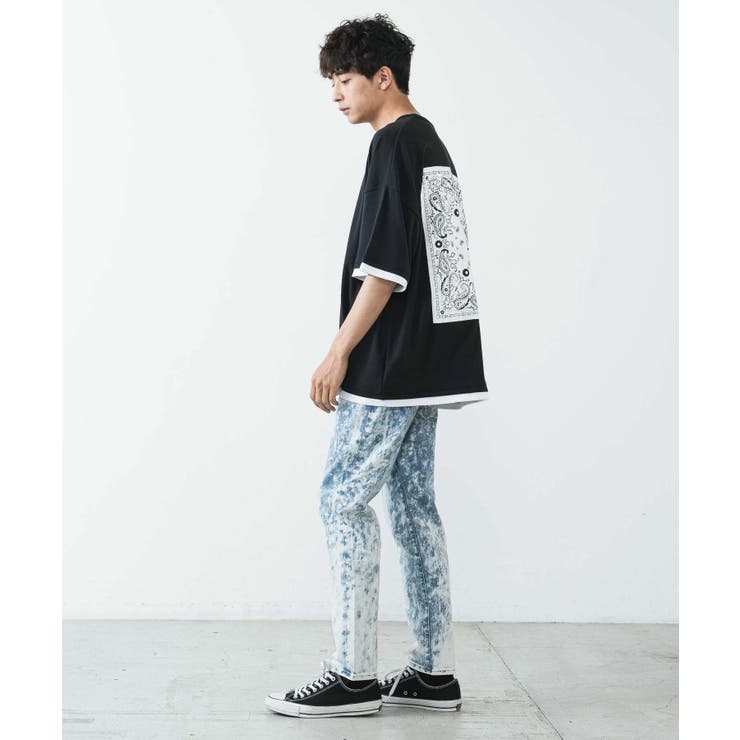 ブリーチデニムスキニーパンツ | WEGO【MEN】 | 詳細画像2 