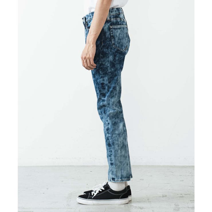 ブリーチデニムスキニーパンツ | WEGO【MEN】 | 詳細画像12 
