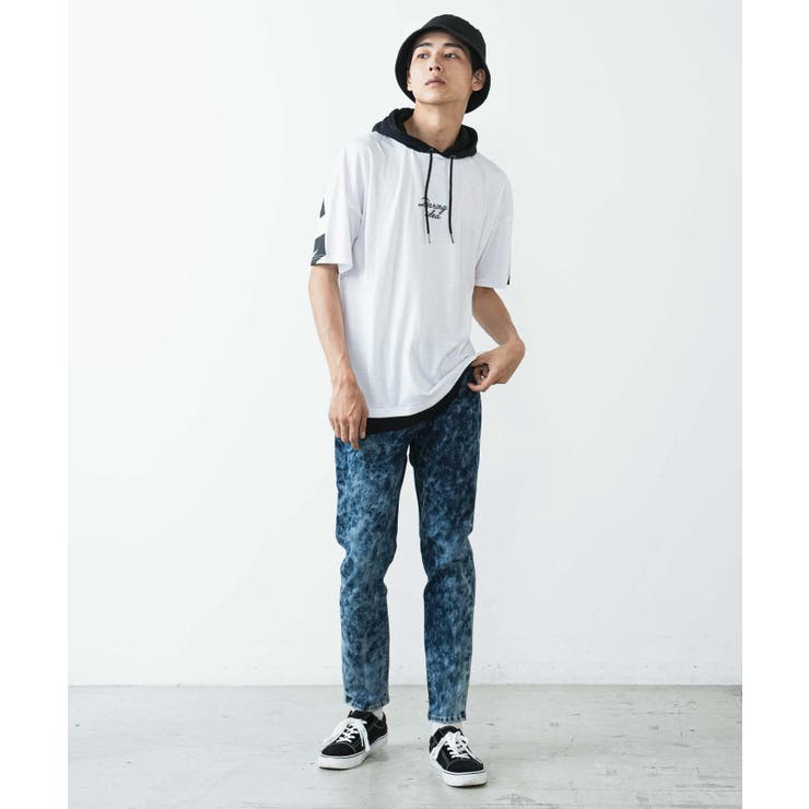 ブリーチデニムスキニーパンツ | WEGO【MEN】 | 詳細画像4 