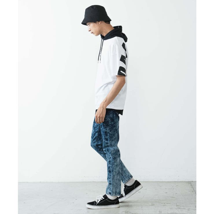 ブリーチデニムスキニーパンツ | WEGO【MEN】 | 詳細画像5 