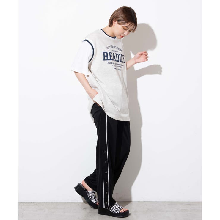 サイドラインストレートパンツ[品番：WG010081123]｜WEGO【WOMEN