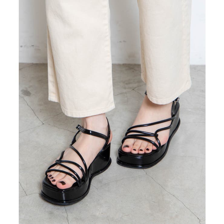 厚底ストラップサンダル 品番 Wg Wego Women ウィゴー のレディースファッション通販 Shoplist ショップリスト