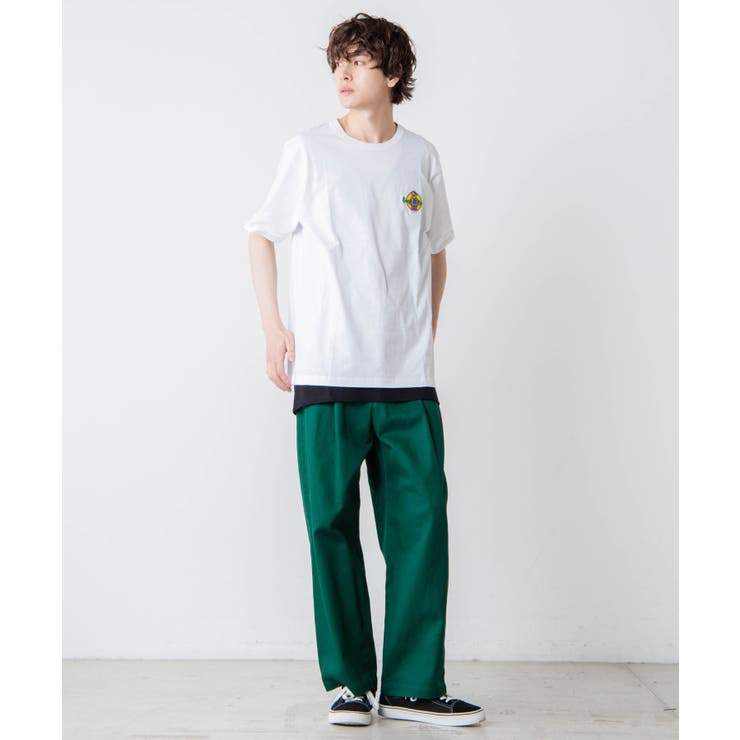 サークルベア刺繍Tシャツ[品番：WG010082184]｜WEGO【MEN】（ウィゴー）のメンズファッション通販｜SHOPLIST（ショップリスト）