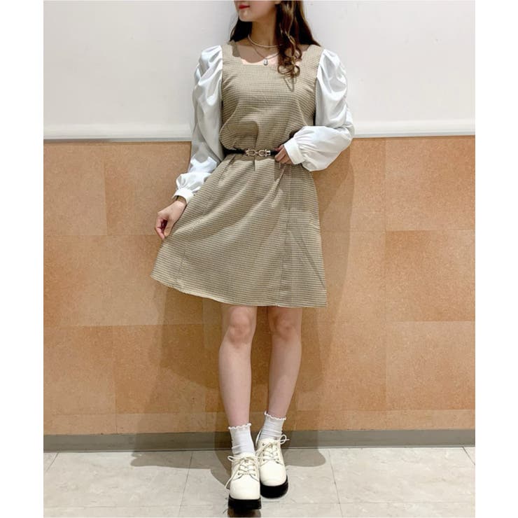 パフギャザースリーブミニワンピース 品番 Wg Wego Women ウィゴー のレディースファッション通販 Shoplist ショップリスト