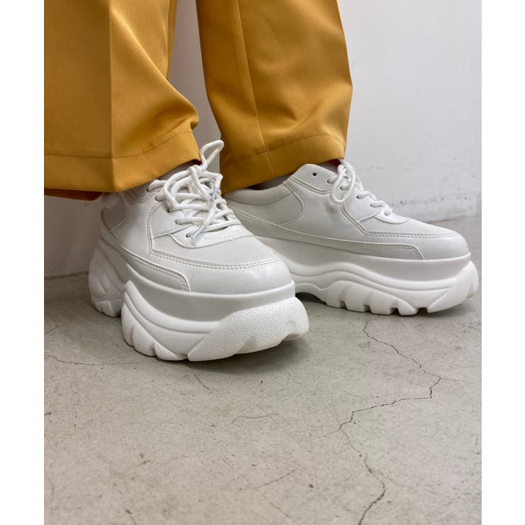 厚底スニーカー We21sp01 Lg0006 品番 Wg Wego Women ウィゴー のレディースファッション通販 Shoplist ショップリスト