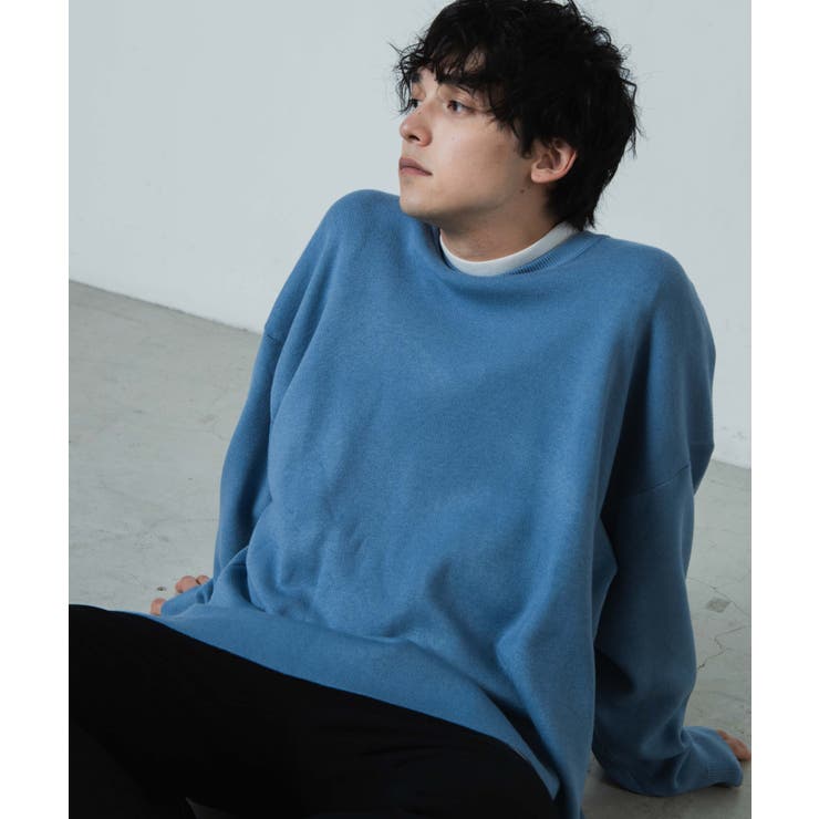 ソフトタッチサイドスリットbigセーター We21sp01 M0027 品番 Wg Wego Men ウィゴー のメンズ ファッション通販 Shoplist ショップリスト