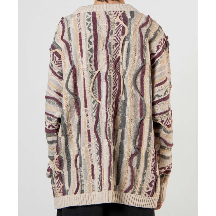 総柄デザインセーター | WEGO【MEN】 | 詳細画像6 