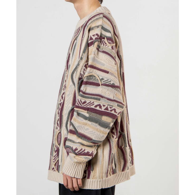 総柄デザインセーター | WEGO【MEN】 | 詳細画像5 