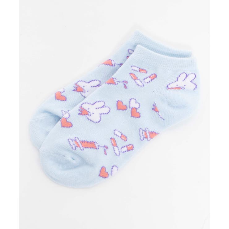 メンヘラウサギ柄ソックス [品番：WG010078412]｜WEGO【WOMEN