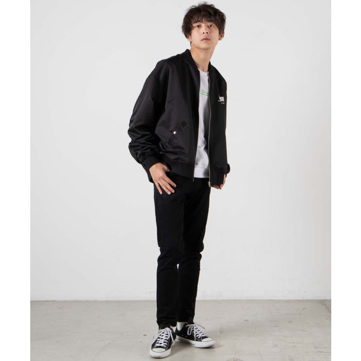 フォトグラフィックma 1 韓国 韓国ファッション ストリート系 品番 Wg Wego Men ウィゴー のメンズ ファッション通販 Shoplist ショップリスト