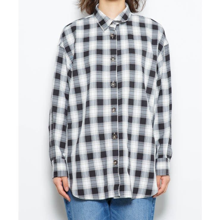 アシメタンクsetチェックBIGシャツ  | WEGO【WOMEN】 | 詳細画像15 
