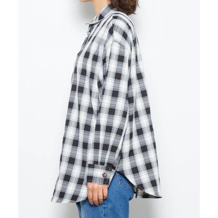 アシメタンクsetチェックBIGシャツ  | WEGO【WOMEN】 | 詳細画像16 